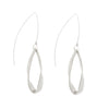 Unfurl Spark Handmade Silver Statement Earrings