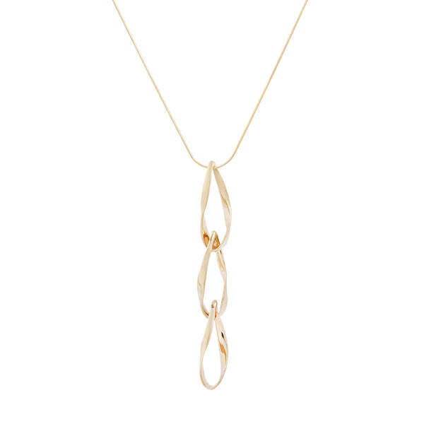 Unfurl Sway Handmade Bold Pendant Necklace
